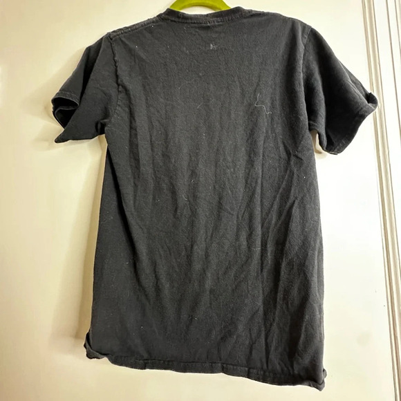 Delta protocol Unisex Small Black Graphic Tee. Grim Reaper. Skeleton. Green. - Picture 2 of 8